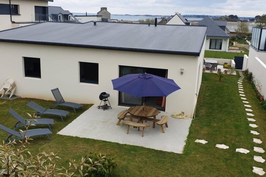 Les Embruns Jardin Vila Saint-Pol-de-Léon Exterior foto